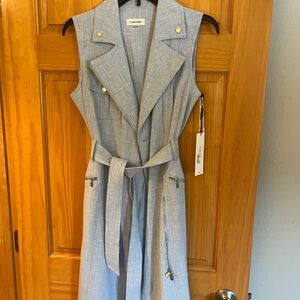 Calvin Klein Blue Sleeveless Dress